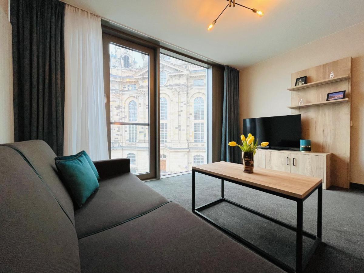 Einzigartiges Panoramaapartment An Der Frauenkirche دريسدن المظهر الخارجي الصورة